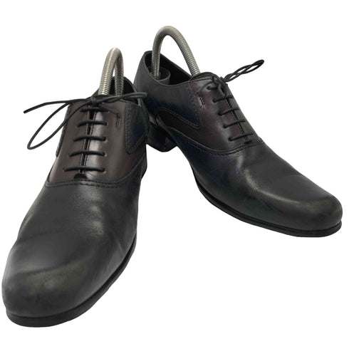 キャサリンハムネットロンドン KATHARINE HAMNETT LONDON バングラデシュ製 バッファローカーフ クラシック スタイル 革靴 ドレス シューズ メンズ JPN:24.5