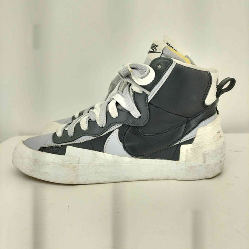 ナイキ NIKE BLAZER MID BLACK/WOLF GRAY/WHITE ブレーザー ミッド ミドルカットスニーカー メンズ 25cm