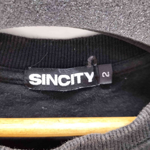 SINCITY プリントロゴ Tシャツ メンズ JPN:2
