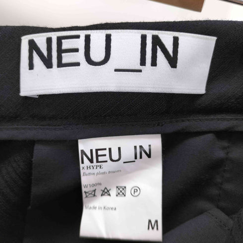 NEU_IN X HYPE Button pleats trousers メンズ JPN:M