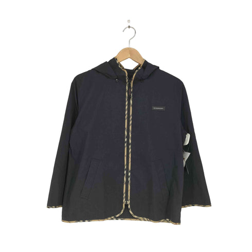 バーバリーロンドン BURBERRY LONDON ノバチェックパイピングリップストップナイロンジャケット レディース 160A