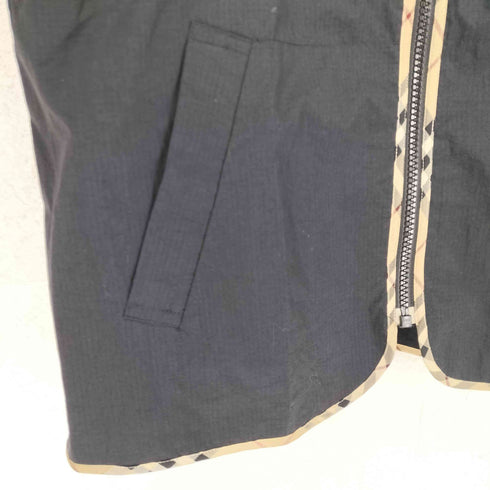 バーバリーロンドン BURBERRY LONDON ノバチェックパイピングリップストップナイロンジャケット レディース 160A