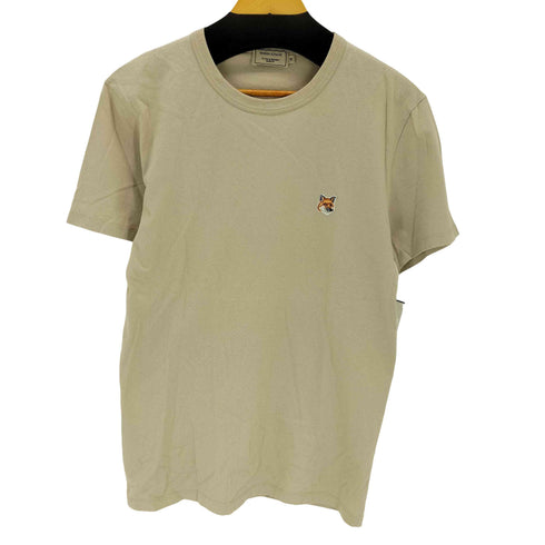 メゾンキツネ MAISON KITSUNE 刺繍クルーネックTシャツ メンズ JPN:M