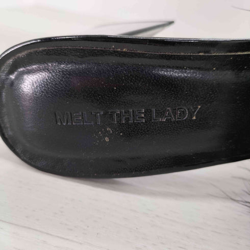 メルトザレディ Melt the lady ポインテッドファー ミュール レディース JPN:38