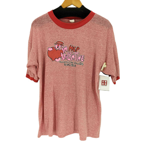 プリントリンガーTシャツ メンズ