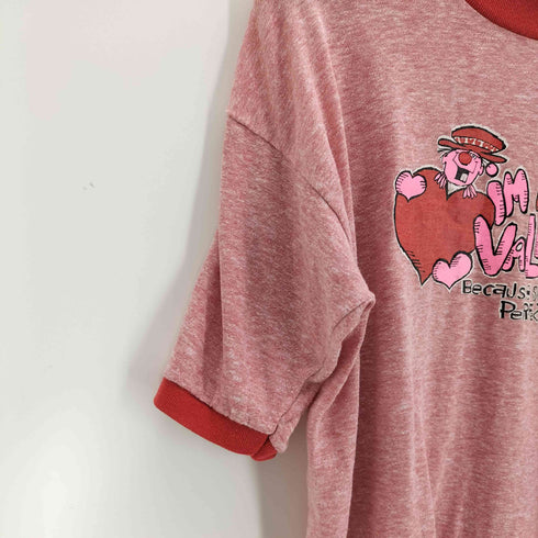 プリントリンガーTシャツ メンズ