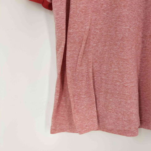 プリントリンガーTシャツ メンズ