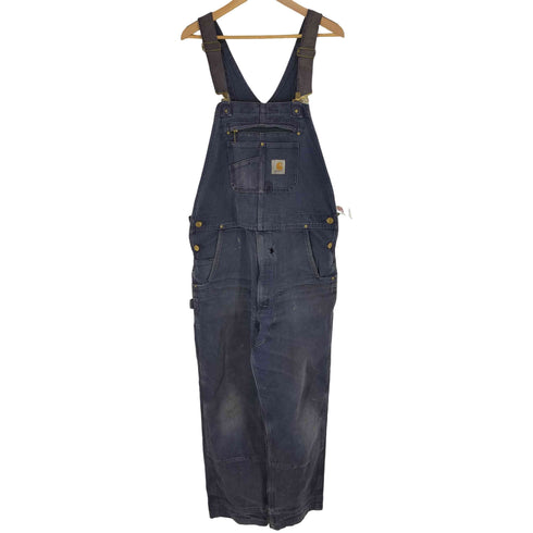 カーハート Carhartt ダック地 ダブルニーオーバーオール メンズ
