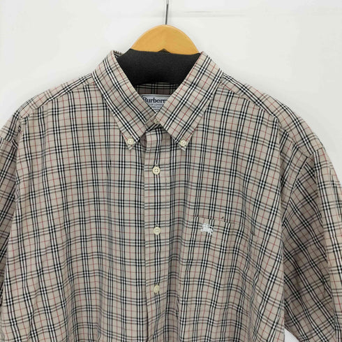 バーバリーズ BURBERRYS ノヴァチェック S/S シャツ メンズ XL