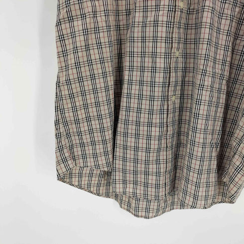 バーバリーズ BURBERRYS ノヴァチェック S/S シャツ メンズ XL