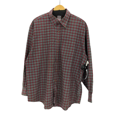 ブルックスブラザーズ 346 BROOKS BROTHERS タータンチェック ボタンダウンシャツ メンズ XL