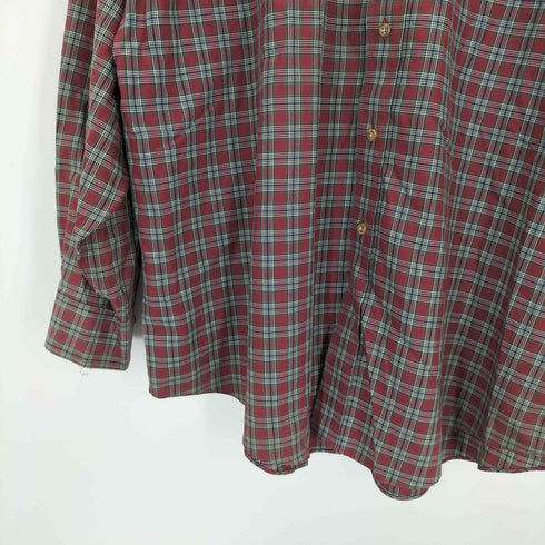 ブルックスブラザーズ 346 BROOKS BROTHERS タータンチェック ボタンダウンシャツ メンズ XL