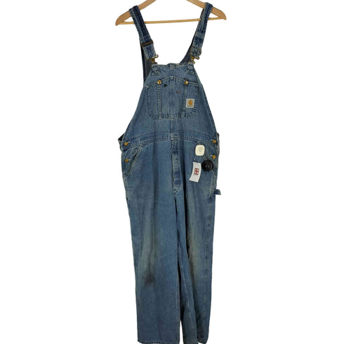 カーハート Carhartt デニム ダブルニーオーバーオール メンズ
