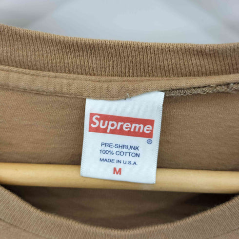 シュプリーム Supreme YOU BEEN FUCKIN' HIT L/S Tee 両面プリント クルーネック 長袖Tシャツ カットソー メンズ M