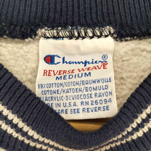 チャンピオン Champion 90s USA製 REVERSE WEAVE DUKE クルーネックスウェット メンズ M
