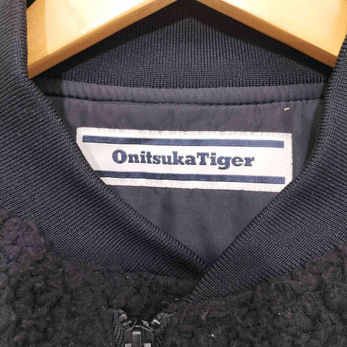 オニツカタイガー ONITSUKA TIGER PADDED BOMBER JACKET パデッドボンバージャケット レディース import:M
