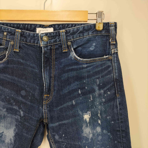 taverniti so jeans ペンキ ダメージ加工 テーパードデニムパンツ メンズ US:30-31