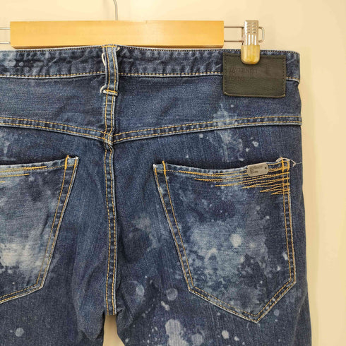 taverniti so jeans ペンキ ダメージ加工 テーパードデニムパンツ メンズ US:30-31