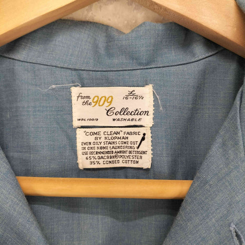 60s BIGSIZE 開襟コットンポリシャツ メンズ 16 1/2