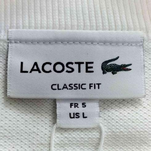 ラコステ LACOSTE 鹿の子地ロングスリーブTシャツ メンズ import:L