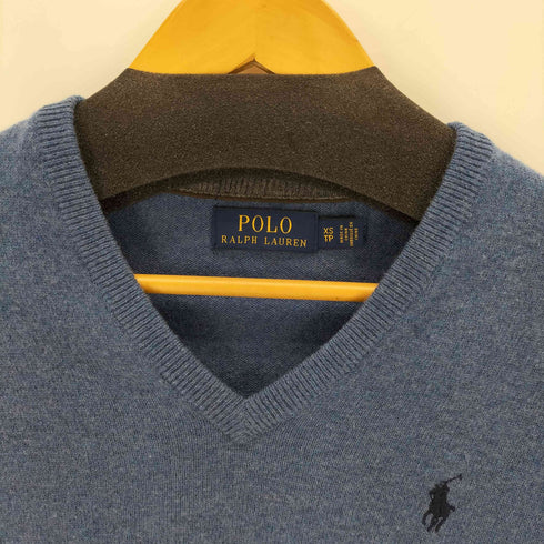 ポロラルフローレン POLO RALPH LAUREN Vネックウールニット メンズ XS