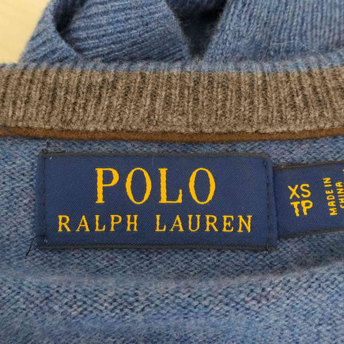 ポロラルフローレン POLO RALPH LAUREN Vネックウールニット メンズ XS