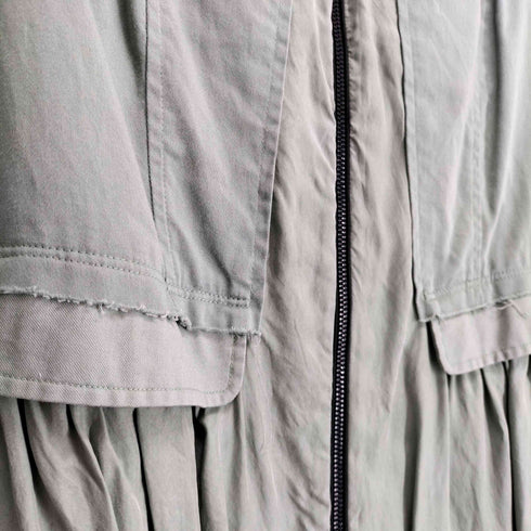 ディーゼル DIESEL キュプラレーヨンジップハーフコート レディース XS