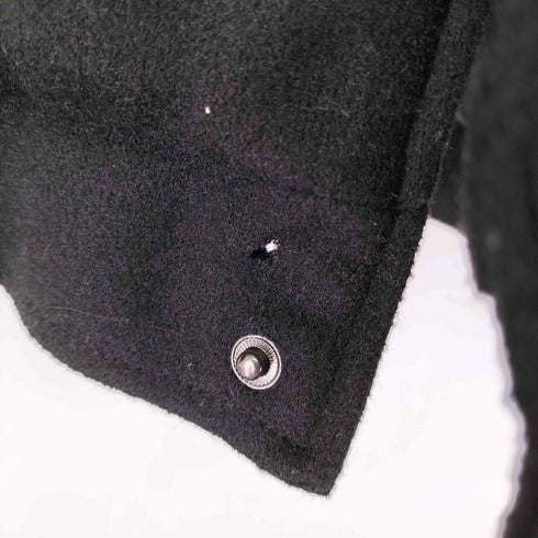 フロント刺繍 レザー切り替えスタジャン メンズ