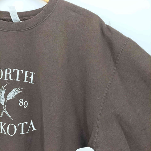 インデペンデントトレーディングカンパニー INDEPENDENT TRADING COMPANY NORTH DAKOTA 刺繍 裏起毛 スウェット メンズ import:L