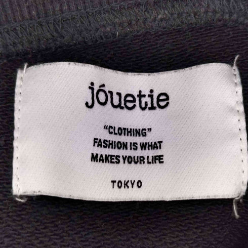 ジュエティ jouetie バックビッグロゴプルオーバー レディース JPN:M