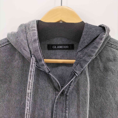 GLAMOUR シャツパーカー メンズ