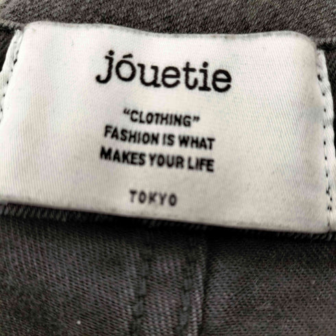ジュエティ jouetie サイドレースアップフィットデニム レディース S