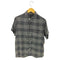 50s gohn paluen ニット チェック S/S オープンカラーシャツ メンズ import:M