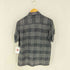 50s gohn paluen ニット チェック S/S オープンカラーシャツ メンズ import:M