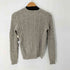 ポロラルフローレン POLO RALPH LAUREN ウールカシミヤ Vネック ケーブルニット レディース import:XS