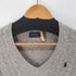 ポロラルフローレン POLO RALPH LAUREN ウールカシミヤ Vネック ケーブルニット レディース import:XS