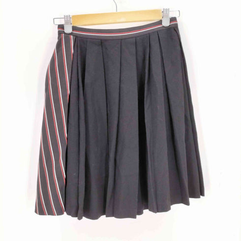 ブルーレーベルクレストブリッジ BLUE LABEL CRESTBRIDGE ウール100%ストライププリーツスカート レディース JPN:38