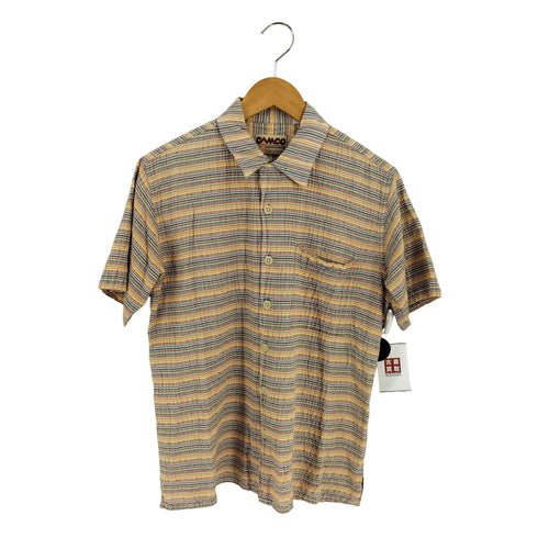 カムコ CAMCO 80S コットン シアサッカー S/S シャツ メンズ import:M