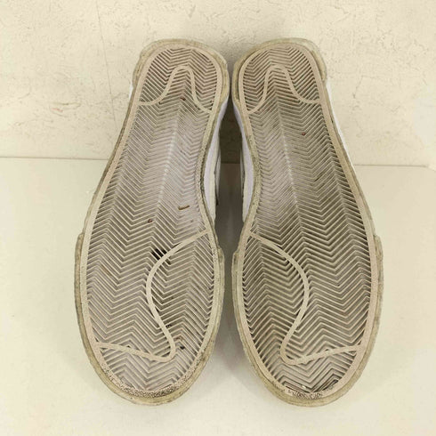 サカイ Sacai White Patent Leather ハイカットスニーカー メンズ JPN:26.5
