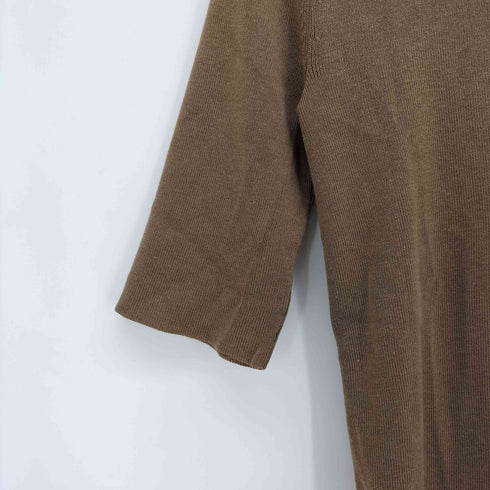 ドレステリア DRESSTERIOR コットン シルク ニット ポロ シャツ レディース
