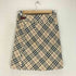 バーバリーブルーレーベル BURBERRY BLUE LABEL ノバチェック巻きスカート レディース 36