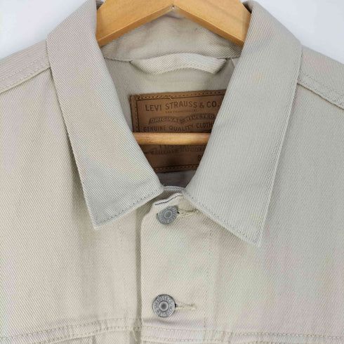 リーバイス Levis 生成り トラッカージャケット 4th メンズ import:XL