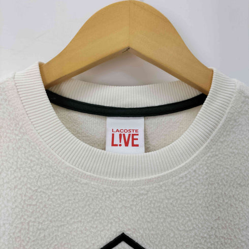 ラコステライブ Lacoste Live フリースプルオーバー メンズ import:XS