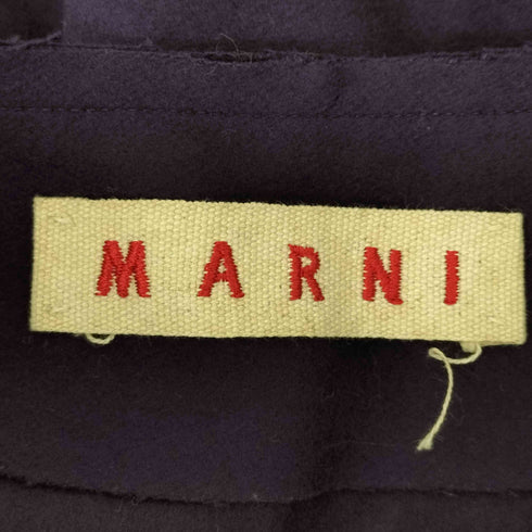 マルニ MARNI カシミヤ混タックスカート レディース JPN:36