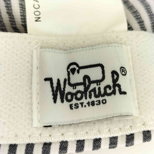 ウールリッチ WOOLRICH 別注 ロングビル シアサッカー ロゴキャップ メンズ
