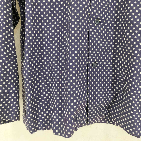 casablanca antique collection ドット柄 レーヨン オープンカラーシャツ メンズ