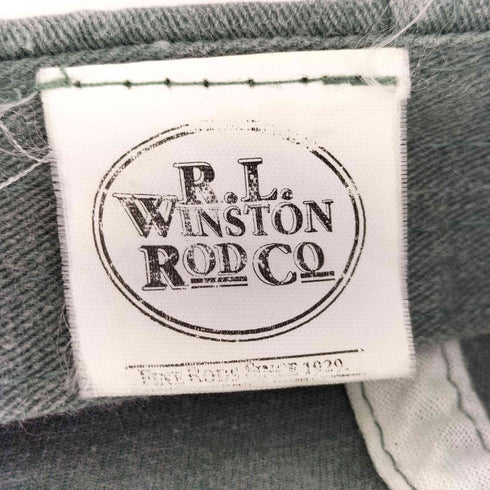 r.l.winston rod co 香港製 キャップ メンズ