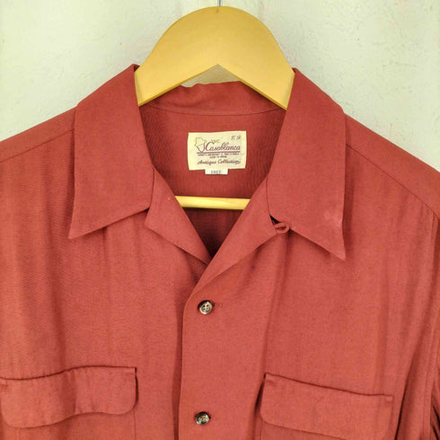 casablanca antique collection レーヨン オープンカラーシャツ メンズ FREE