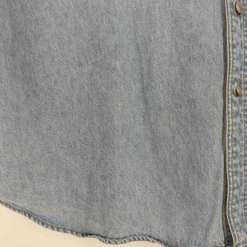 ワーナーブラザーズスタジオストア WARNER BROS STUDIO STORE バック刺繍 デニムシャツ メンズ import:XXL