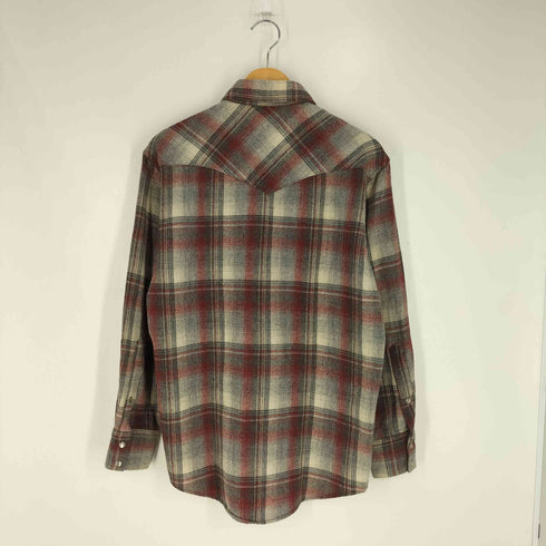 ペンドルトン PENDLETON HERRITAGE LIMITED EDITION 00S ウール オンブレ ウエスタンシャツ メンズ import:S